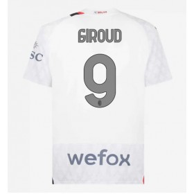 AC Milan Olivier Giroud #9 Borta Kläder 2023-24 Kortärmad